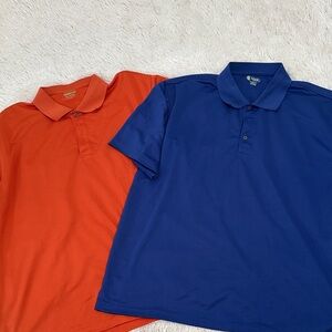 💜 Bundle of 2 Izod Performance Polos